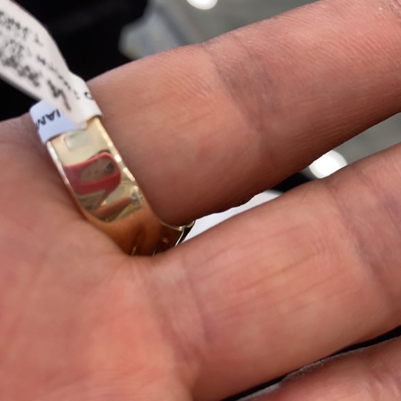 14 karat gold diamond cluster Power Ring - Picture 9 of 14